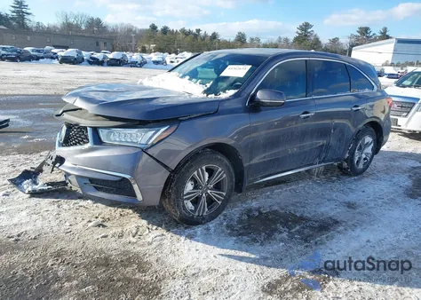 2018 Acura Mdx из США, поврежденный, VIN 5J8YD4H30JL006153